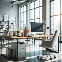 Candeeiro de mesa LED com porta USB